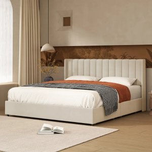 Jeilyn Upholstered Platform Drawer Storage Bed