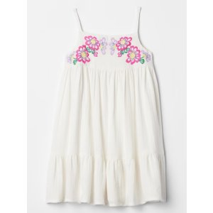 Gap babyGap Gauze Squareneck Dress