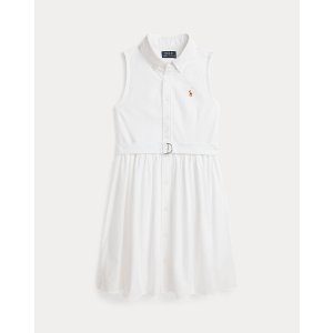 Ralph Lauren Belted Cotton Oxford Shirtdress