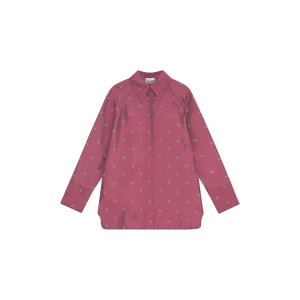Ganni Light Jacquard Raglan Shirt