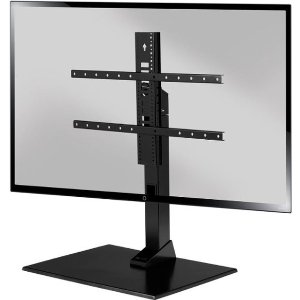 SANUS Elite - Swivel TV Stand for TVs 40"-86" - Sturdy Base with Swivel, Height Adjustment, and Cable Management - Black