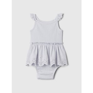 Gap Baby Rib Eyelet Shorty One-Piece