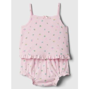 Gap Baby Print Two-Piece Outfit Set