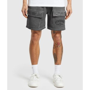 Gymshark Heavyweight Washed Cargo Shorts