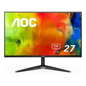 AOC 27" LCD Monitor, Black (27B1H) | Staples