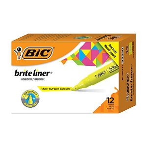 Sharpie Accent Highlighters Chisel Tip Fluorescent Yellow Pack Of 12 - Office Depot