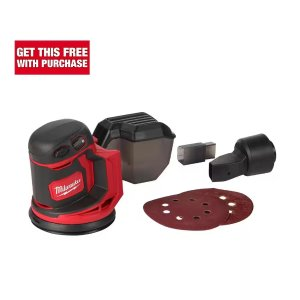 Milwaukee M18 18V Lithium-Ion Cordless 5 in. Random Orbit Sander (Tool-Only)