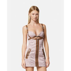 Versace Allover Mini Dress