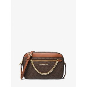 Michael Kors Jet Set Large Logo Crossbody Bag