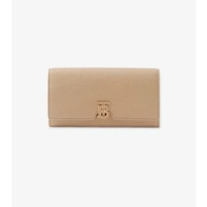Burberry Grainy Leather TB Continental Wallet