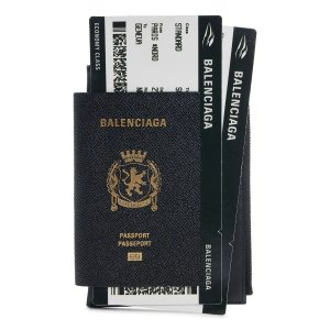 Balenciaga Passport Leather Phone Case