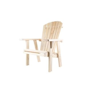 Capers Solid Pine Wood Adirondack Chair