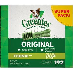 Greenies Teenie Original Chicken Flavor Dental Dog Treats