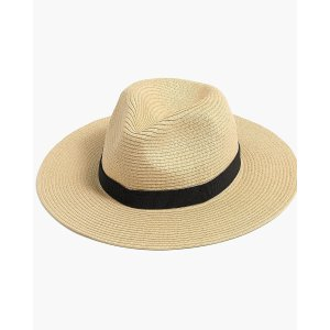 J.Crew Packable straw hat