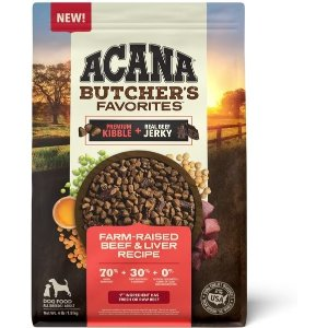 ACANA Butcher’s Favorites Grain-Free Farm-Raised Beef & Liver Recipe Dry Dog Food