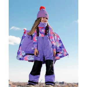 Two Piece Snowsuit Unicorns In The Clouds Print With Lavender Pant