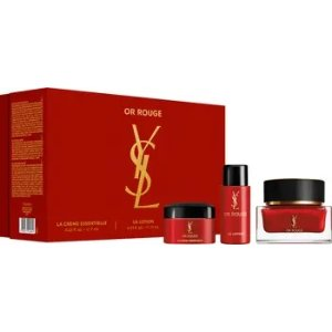 Yves Saint Laurent Or Rouge Luxury Skincare Trio Gift Set $276 Value