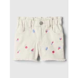 Gap babyGap Paperbag Mom Jean Shorts