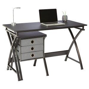 Brenton Studio X Cross DeskFile Black - Office Depot