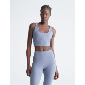 Calvin Klein Performance Embrace Low Impact V-Neck Strappy Sports Bra