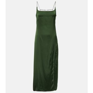 Jacquemus La Robe Notte satin slip dress