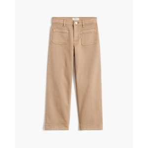 J.Crew Girls' patch-pocket wide-leg jean