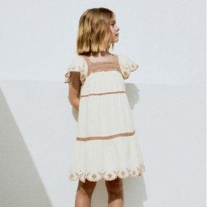 Zara LACE DETAIL DRESS