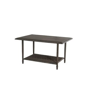 Hampton Bay Hampton Bay Windsor Brown Steel Outdoor Coffee Table