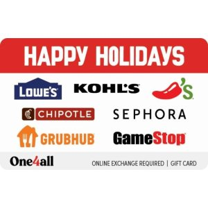 $50 Happy Holidays eGift Card