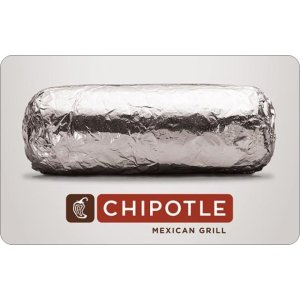 Chipotle Mexican Grill eGift Card