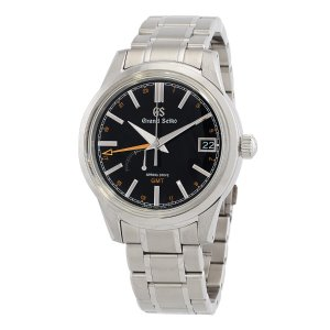 Elegance GMT Automatic Black Dial Men's Watch SBGE271G