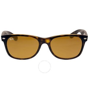 Ray-Ban Ray Ban New Wayfarer Classic Brown Unisex Sunglasses RB2132 710 55