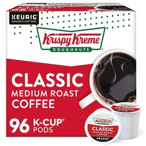 Krispy Kreme Doughnuts Krispy Kreme Classic Coffee Keurig® K-Cup® Pods, Medium Roast, 96/Carton (06110CT)