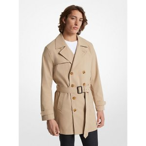 Michael Kors Woven Trench Coat