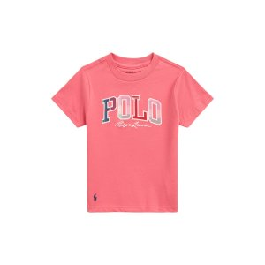 Ralph Lauren Madras-Logo Cotton Jersey Tee