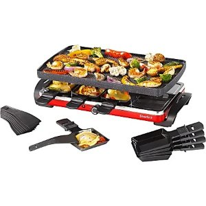 Starfrit The Rock Raclette Party Grill Set 1500 W Electric - Office Depot