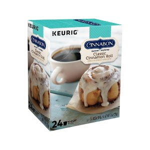 Cinnabon Cinnamon Coffee Keurig® K-Cup® Pods, Light Roast, 96/Carton (10099555063056)