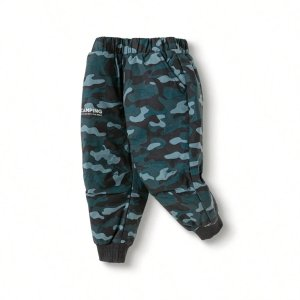 Balabala Balabala Kids Pants Winter Trendy Camouflage Thermal Lightweight Young Boy Down Trousers
