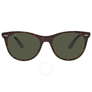 Ray-Ban Ray Ban Wayfarer II Classic Green Unisex Sunglasses RB2185 902/31 55