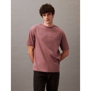Calvin Klein Relaxed Fit Standard Logo Crewneck T-Shirt