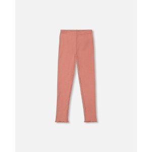 Rib Leggings Pink Cinnamon