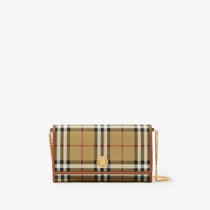 Burberry Check Chain Strap WalletPrice $1,050.00