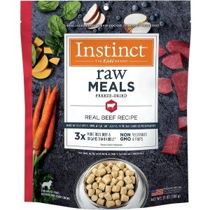 Instinct Instinct Raw Meals Real Beef Recipe Grain-Free Adult Freeze-Dried Dog Food
