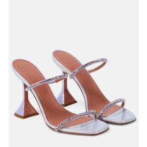 Gilda glitter embellished mules