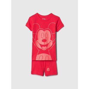 Gap babyGap | Disney Organic Cotton Mickey Mouse PJ Shorts Set