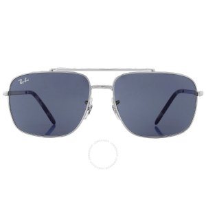 Ray-Ban Ray Ban Blue Navigator Unisex Sunglasses RB3796 003/R5 59
