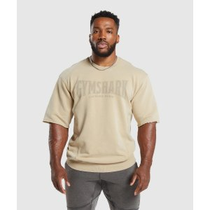 Gymshark Heritage Washed Short Sleeve Crew