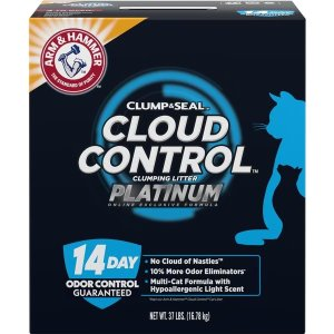 Arm & Hammer Cloud Control Platinum Multi-Cat Clumping Cat Litter with Hypoallergenic Light Scent