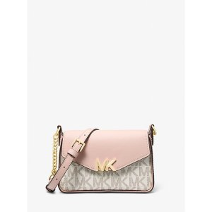 Michael Kors Sylvia Small Signature Logo Crossbody Bag