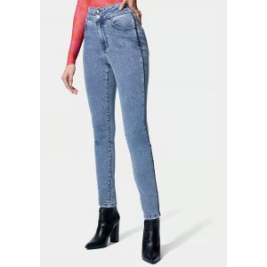 Bebe High Waist Skinny Leg Jeans